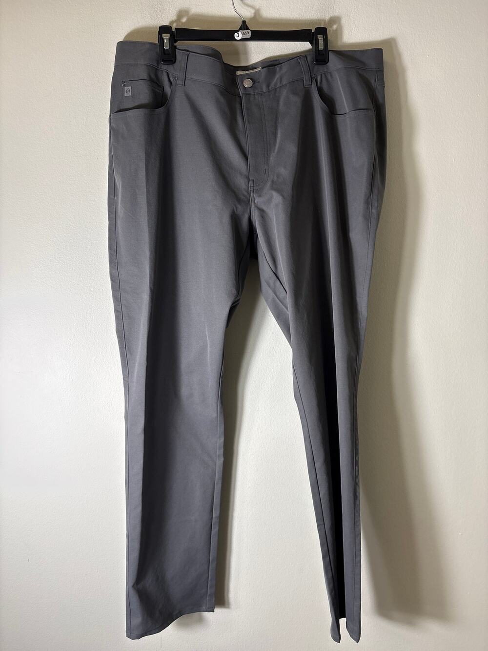 Peter Millar Charcoal Gray Pants Sz 40/32